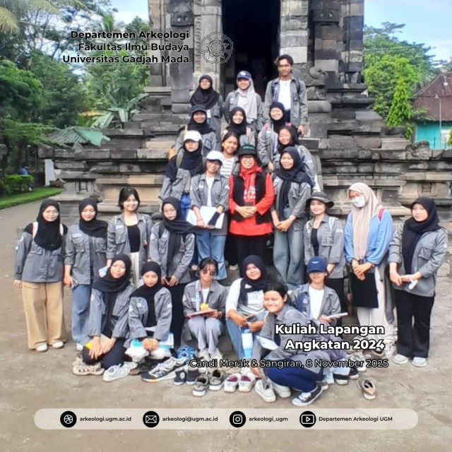 Sabtu seru, Angkatan 2024 kuliah lapangan ke Candi Merak dan Sangiran ...
#arkeologiugm #rayawarnafibugm #fibugm