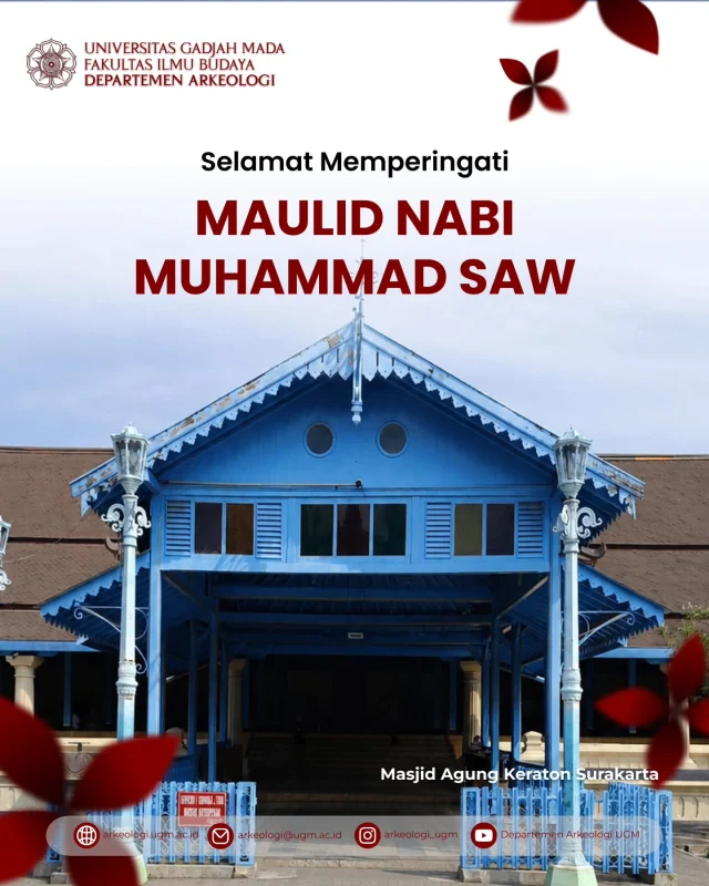 🌙 Selamat Memperingati Maulid Nabi Muhammad SAW

Semoga kita senantiasa meneladani akhlak Rasulullah SAW dan menjadikannya inspirasi dalam setiap langkah. 🤍

#MaulidNabiMuhammadSAW #DepartemenArkeologi